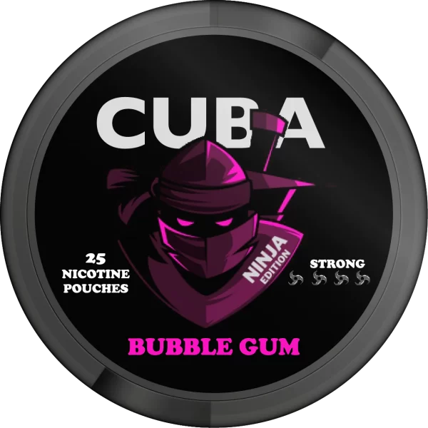 Buy Cuba Bubble gum nicotine pouches