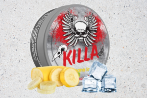 Experience the Chill of KILLA Banana Ice Nicotine Pouches